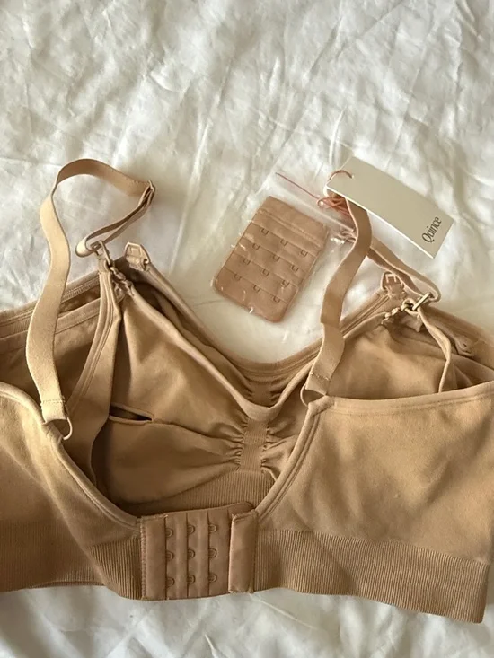 Quince maternal Tan Wireless Everyday Bralette - Picture 6 of 6